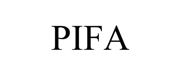 Trademark Logo PIFA