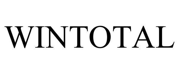 Trademark Logo WINTOTAL