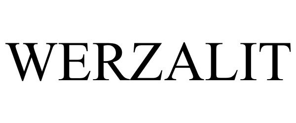 Trademark Logo WERZALIT