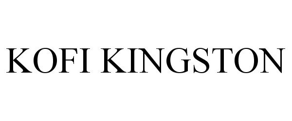 Trademark Logo KOFI KINGSTON