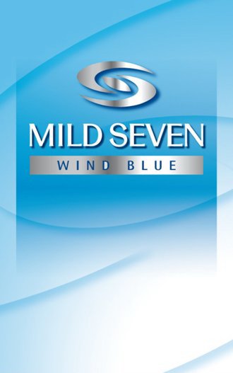 Trademark Logo MILD SEVEN WIND BLUE