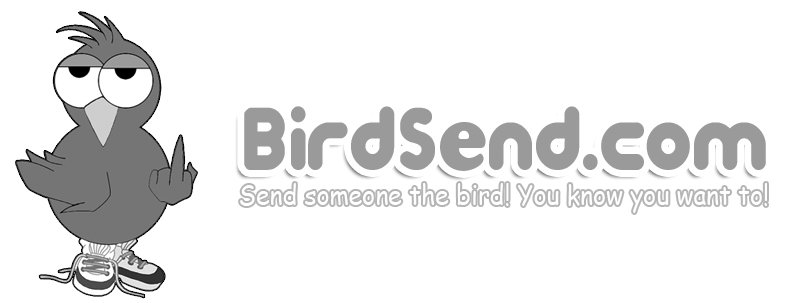 Trademark Logo BIRDSEND.COM SEND SOMEONE THE BIRD! YOU KNOW YOU WANT TO!