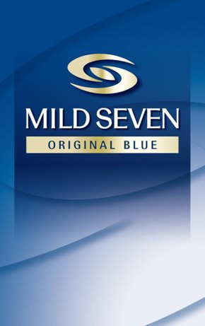 Trademark Logo MILD SEVEN ORIGINAL BLUE