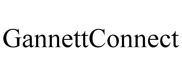 Trademark Logo GANNETTCONNECT