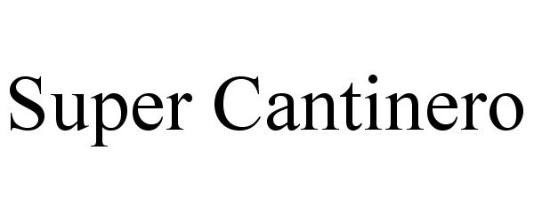  SUPER CANTINERO