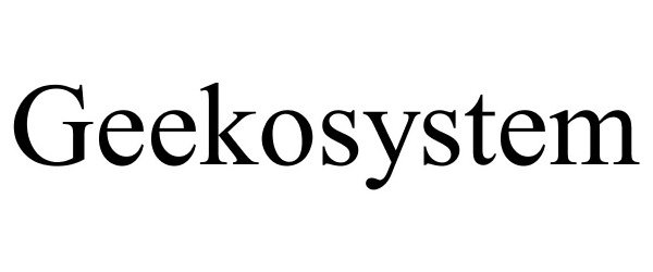 Trademark Logo GEEKOSYSTEM