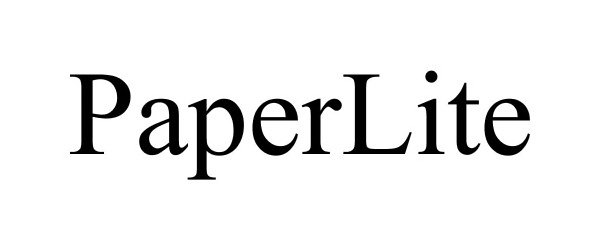 Trademark Logo PAPERLITE