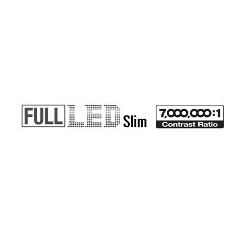  FULL LED SLIM 7,000,000:1 CONTRAST RATIO