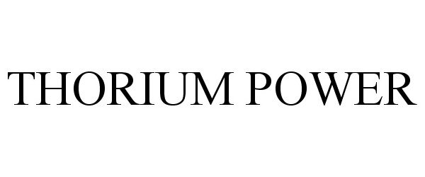 Trademark Logo THORIUM POWER