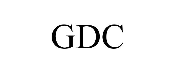 Trademark Logo GDC