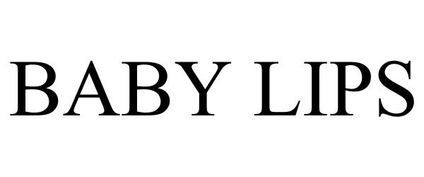 Trademark Logo BABY LIPS