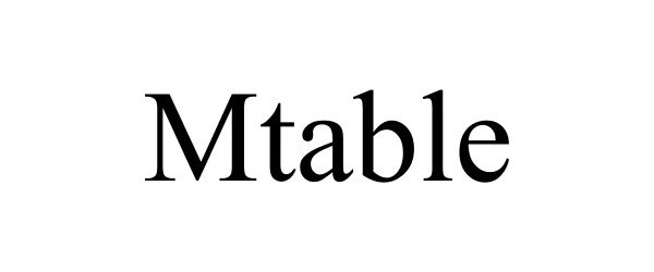  MTABLE