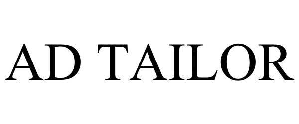 Trademark Logo AD TAILOR
