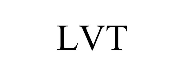 Trademark Logo LVT