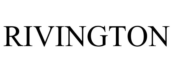 Trademark Logo RIVINGTON