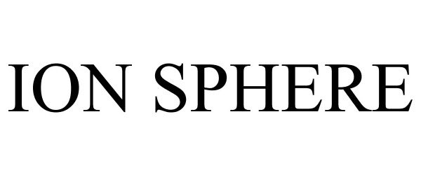 Trademark Logo ION SPHERE