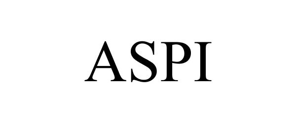 Trademark Logo ASPI