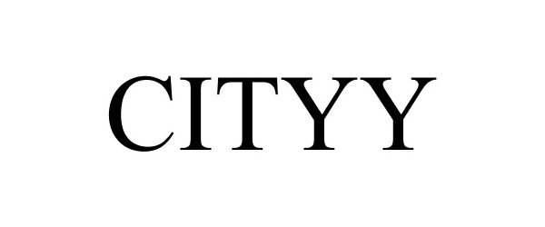 Trademark Logo CITYY