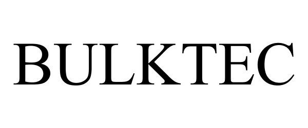 Trademark Logo BULKTEC