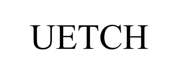 Trademark Logo UETCH