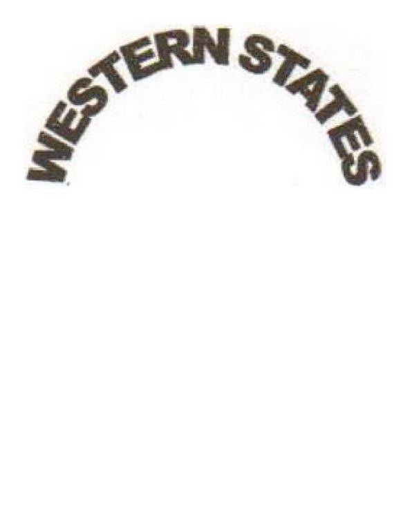 Trademark Logo WESTERN STATES
