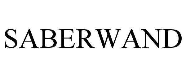 Trademark Logo SABERWAND