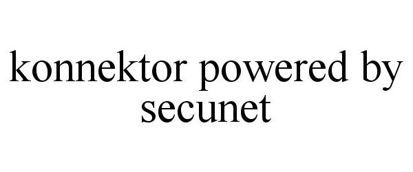  KONNEKTOR POWERED BY SECUNET