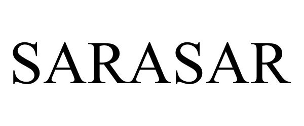 Trademark Logo SARASAR