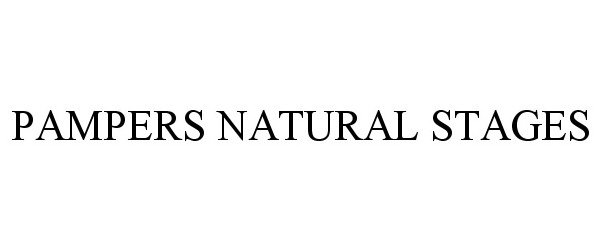  PAMPERS NATURAL STAGES
