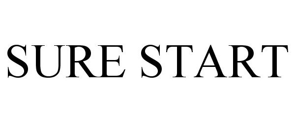 Trademark Logo SURE START