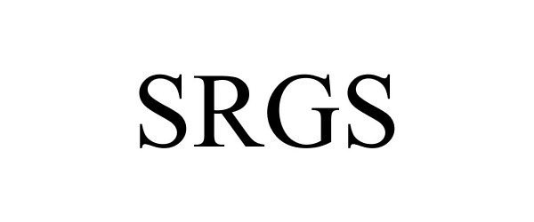 Trademark Logo SRGS