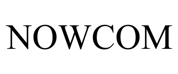Trademark Logo NOWCOM