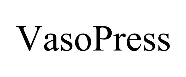 Trademark Logo VASOPRESS