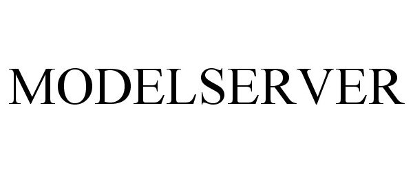 Trademark Logo MODELSERVER