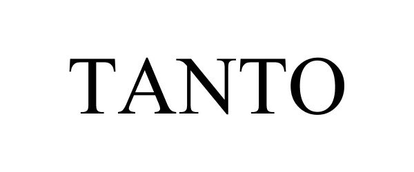 Trademark Logo TANTO