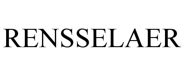 Trademark Logo RENSSELAER