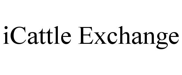 Trademark Logo ICATTLE EXCHANGE