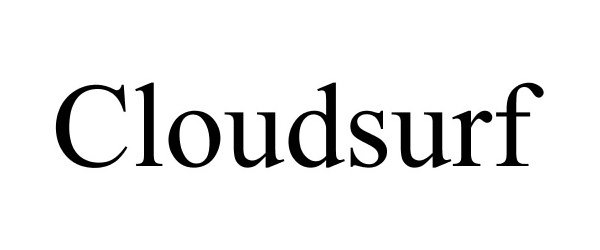 Trademark Logo CLOUDSURF