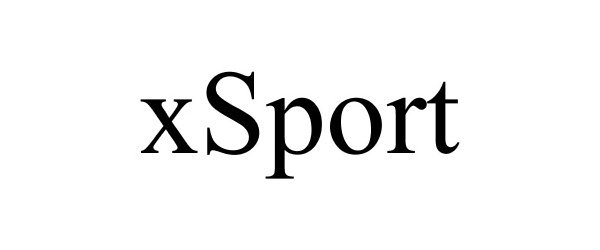 Trademark Logo XSPORT