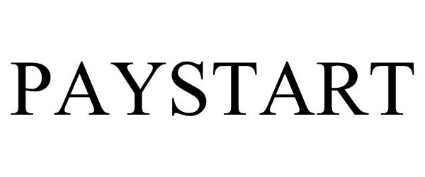 Trademark Logo PAYSTART