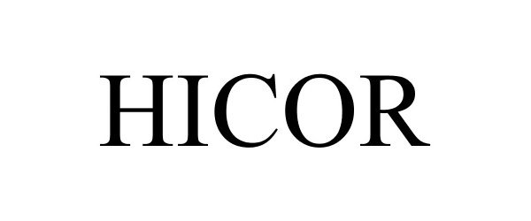 Trademark Logo HICOR