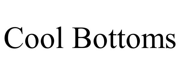 Trademark Logo COOL BOTTOMS