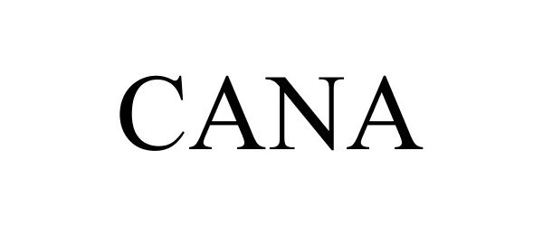 Trademark Logo CANA