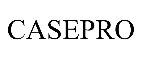 Trademark Logo CASEPRO