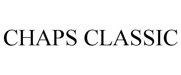 Trademark Logo CHAPS CLASSIC