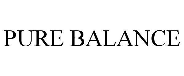 Trademark Logo PURE BALANCE