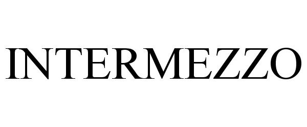 Trademark Logo INTERMEZZO