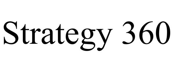 Trademark Logo STRATEGY 360