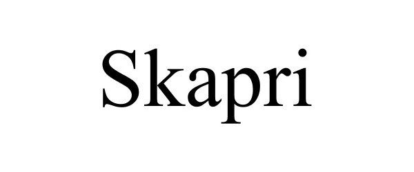 Trademark Logo SKAPRI