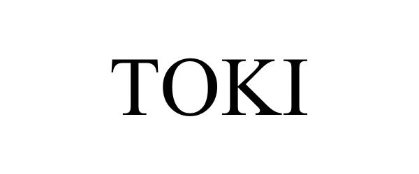Trademark Logo TOKI